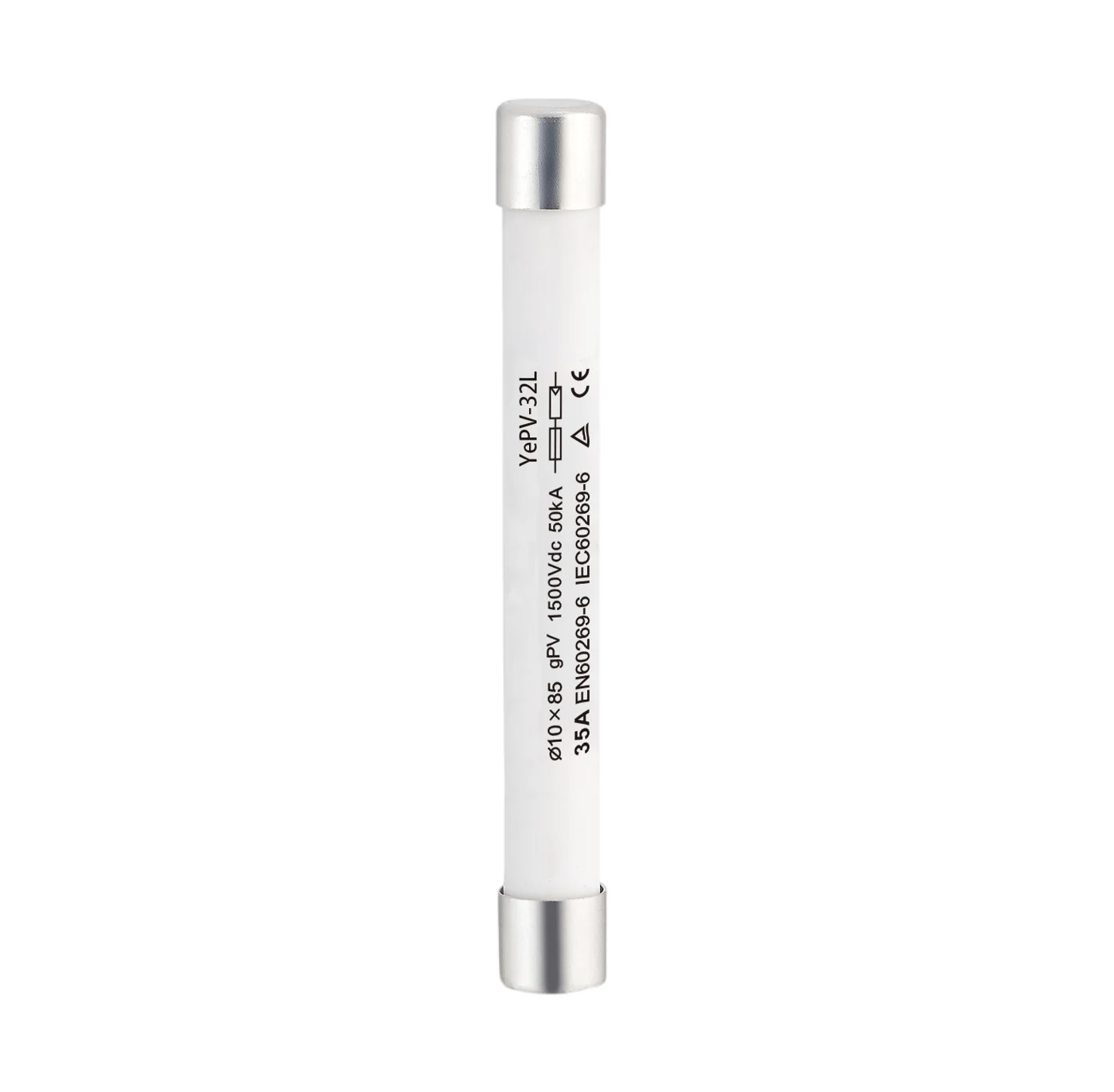 YePV-32L 1500VDC 10x85mm Solar PV Fuse Link